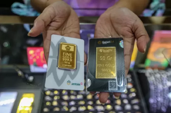 Harga Emas 1 Gram Hari Ini 20 Juni 2025, Emas Antam Kembali Turun