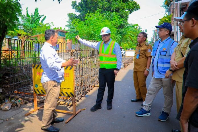 Atasi Banjir, Pemkot Tangsel Gerak Cepat Bangun Long Storage Sepanjang 300 Meter di Paku Jaya Permai