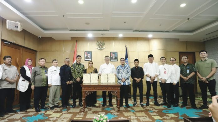 Pemkot Tangsel Resmi Jalin Kerja Sama Penanganan Sampah Degnan Pemkab Pandeglang
