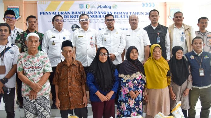 Sebanyak 18.024 KK Terima Bantuan Beras dari Pemkot Tangsel