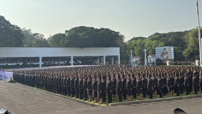 Hari Ini Presiden Prabowo Lantik 2.000 Perwira TNI-Polri di Istana Kepresidenan