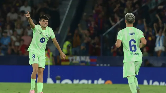 Barcelona Sukses Comback Kalahkan Levante 3-2, Pedri Jadi Motor Permainan Barcelona dengan 93% Umpan Akurat