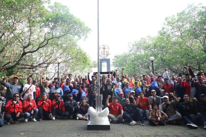 Riding Kemerdekaan 2025, Ratusan Bikers Rayakan Semangat Persatuan dan Perjuangan di Kota Tangerang