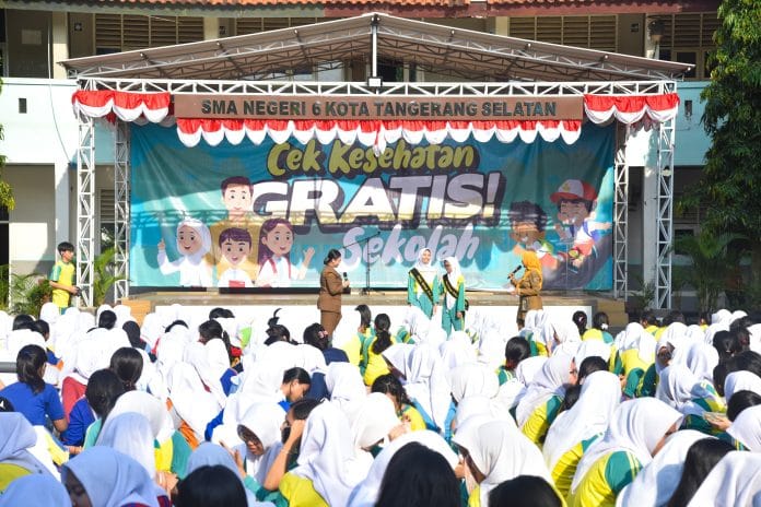 Siswa di Tangsel Akui Senang Bisa Ikut Program Cek Kesehatan Gratis