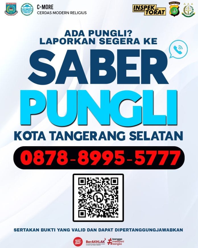 Perangi Pungli, Pemkot Tangsel Siapkan Kanal Laporan Cepat via WA dan QR Code untuk Aduan Masyarakat