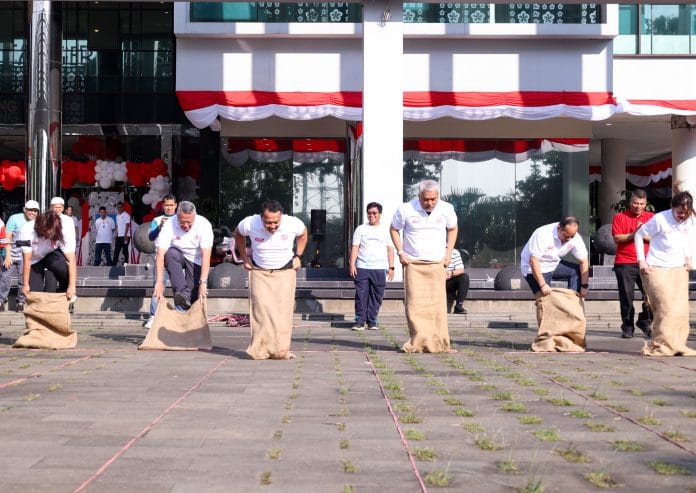 Semarak HUT RI, Wali Kota Benyamin Ikuti Lomba Bersama Forkopimda Tangsel