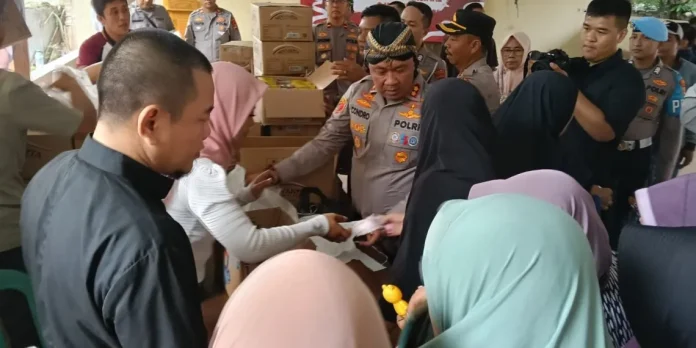 Gerakan Pangan Murah di Kabupaten Serang Diserbu Warga