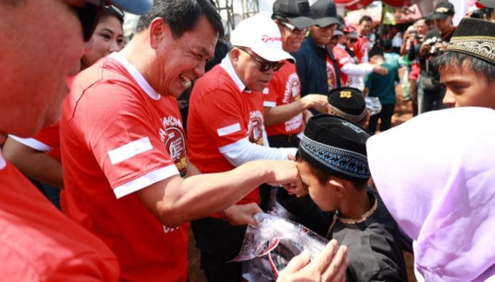 Bupati Maesyal Apresiasi Kegiatan Baksos dan Offroad Kejaksaan RI di Pagedangan