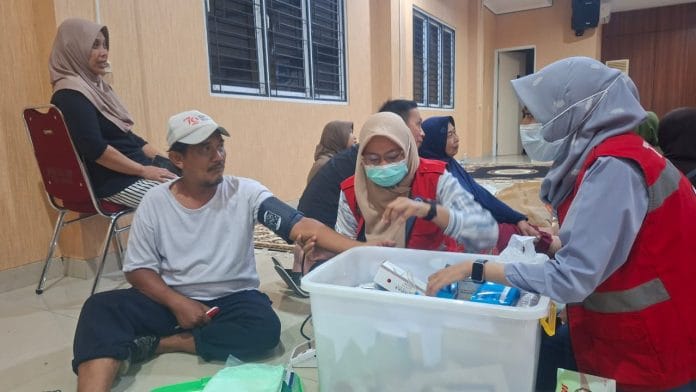 Pemkot Tangsel Siagakan Tenaga Kesehatan di Posko Kebakaran Asrama Polsek Serpong