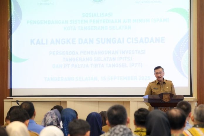 Pemkot Tangsel Pastikan Kebutuhan Air Bersih Masyarakat Terpenuhi Lewat Kerjasama SPAM Kali Angke dan Cisadane