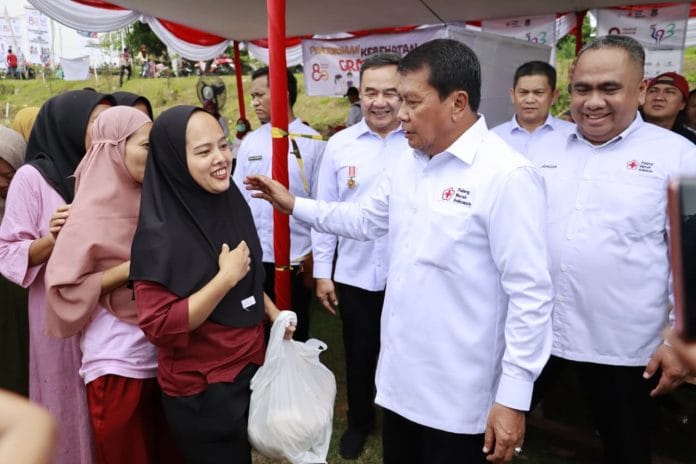 Bakti Sosial, Panen Sayur, dan Lomba PMR Meriahkan HUT PMI ke-80 di Tangerang