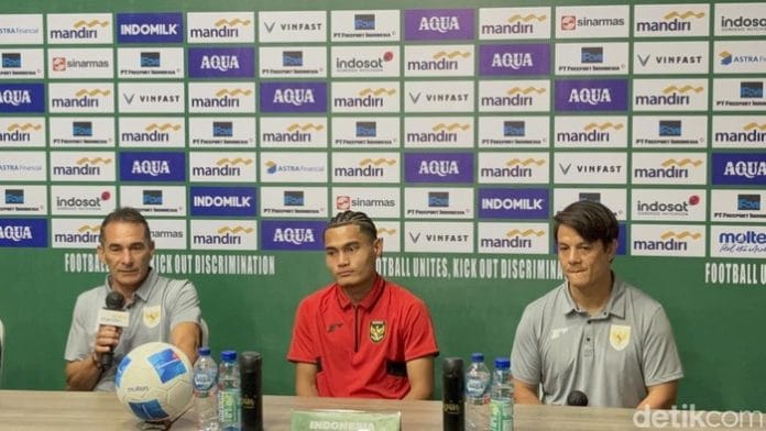 Pelatih Vanenburg Pastikan Kondisi Fisik Garuda Muda Bagus Jelang Hadapi Laos Besok