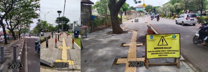 Trotoar Ciater Berubah Wajah: Dari Retak Jadi Nyaman, Aman, dan Inklusif untuk Semua Warga