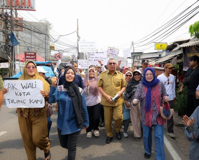 Benyamin Davnie Bangun Dialog Sosial, Dampingi Warga Tolak Penutupan Jalan Serpong–Parung