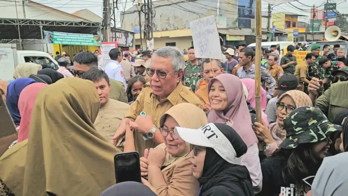 Tegas Bela Warga, Wali Kota Benyamin Tantang BRIN Soal Jalan Serpong–Parung