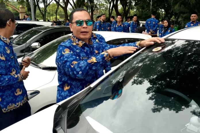 44 Kendaraan ASN Kota Serang Kedapatan Nunggak Pajak, Wali Kota: Harus Jadi Teladan!