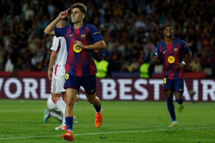 Libas Olympiakos 6-1, Barcelona Bangkit Lewat Bocah Ajaib: Fermin Lopez Hattrick
