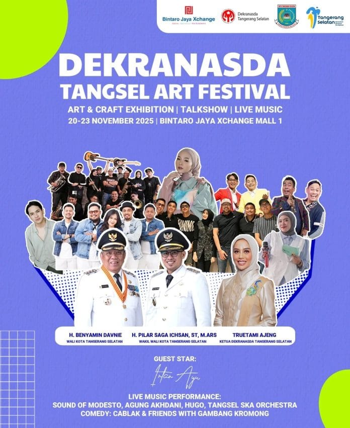 Dekranasda Tangsel Art Festival 2025 Bakal Hadirkan Panggung Kreativitas UMKM dan Seni Lokal
