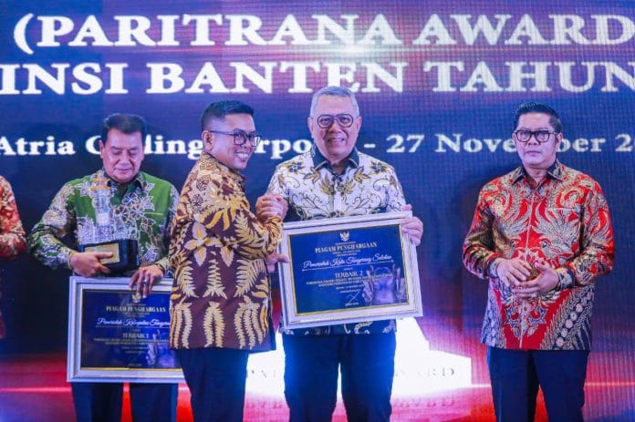 Tangsel Raih Paritrana Award 2025, Perlindungan Pekerja Rentan Diakui Terbaik Kedua