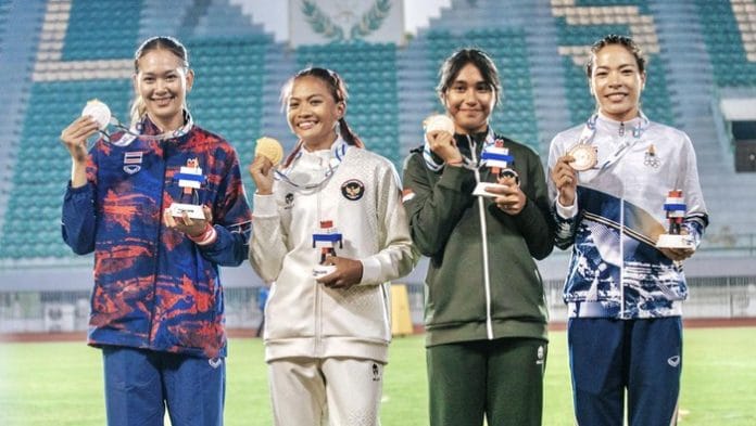 Atletik Indonesia Tancap Gas di SEA Games 2025, Lampaui Target dan Tebar Rekor