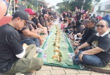 Nasi Ulam 81 Meter Gegerkan Panorama Serpong Sambut Kemerdekaan RI